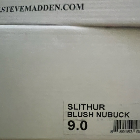 Steve Madden Slithur Blush Nubuck Leather Caged Heels - Picture 6 of 6